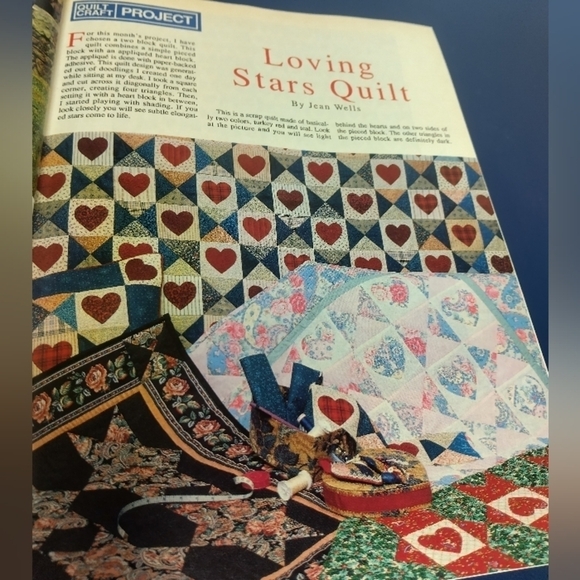 Vintage Quilt Craft Magazine October 1993 Quilting Quilt Patterns Moon Quilt - Picture 9 of 10